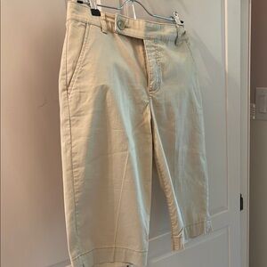 Bandolino Tan Bermuda Shorts Classic Style